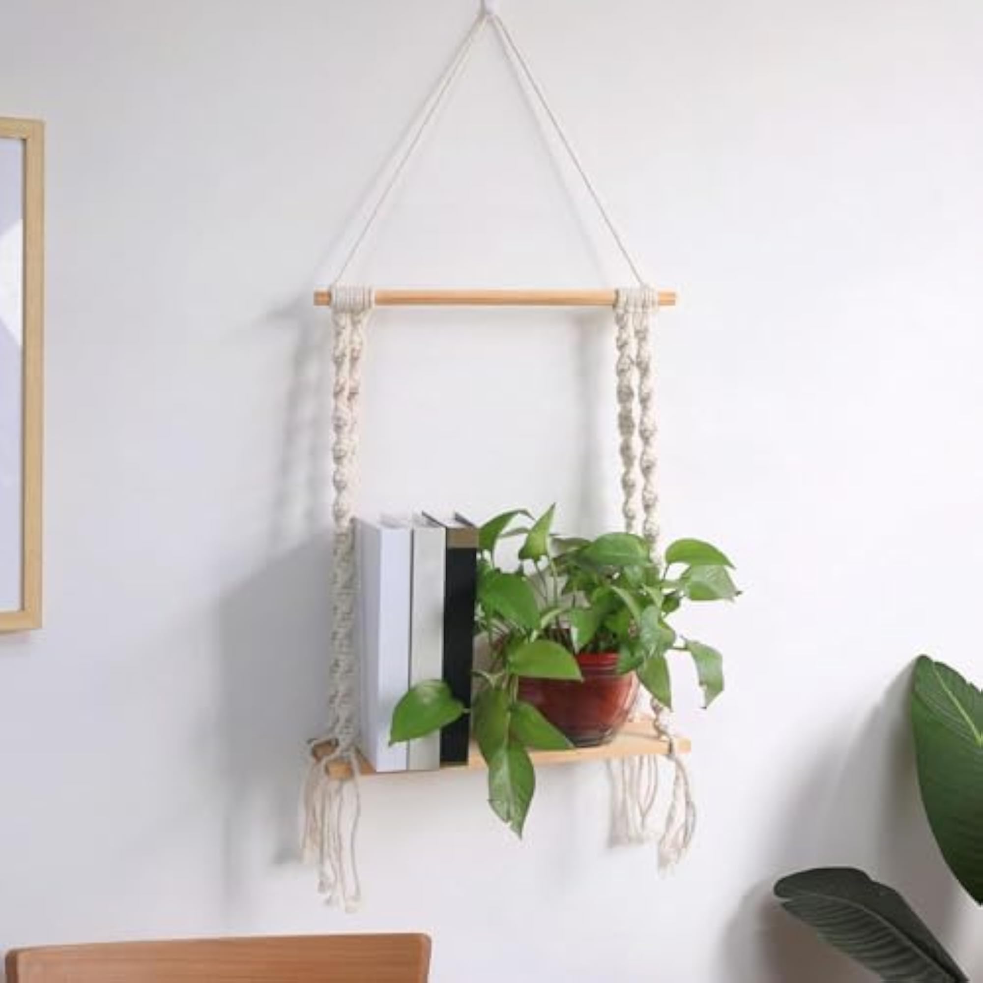 Wall Mounted Storage Rack for Planters
